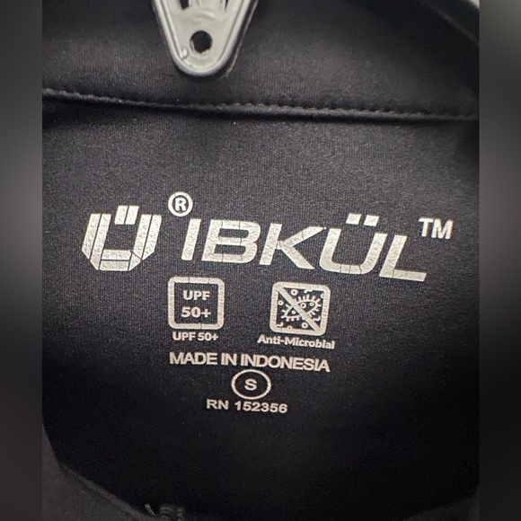 Ibkul Women’s Jacket Size Small 76000 Size Small Black Logo Performance Full Zip - Picture 5 of 7